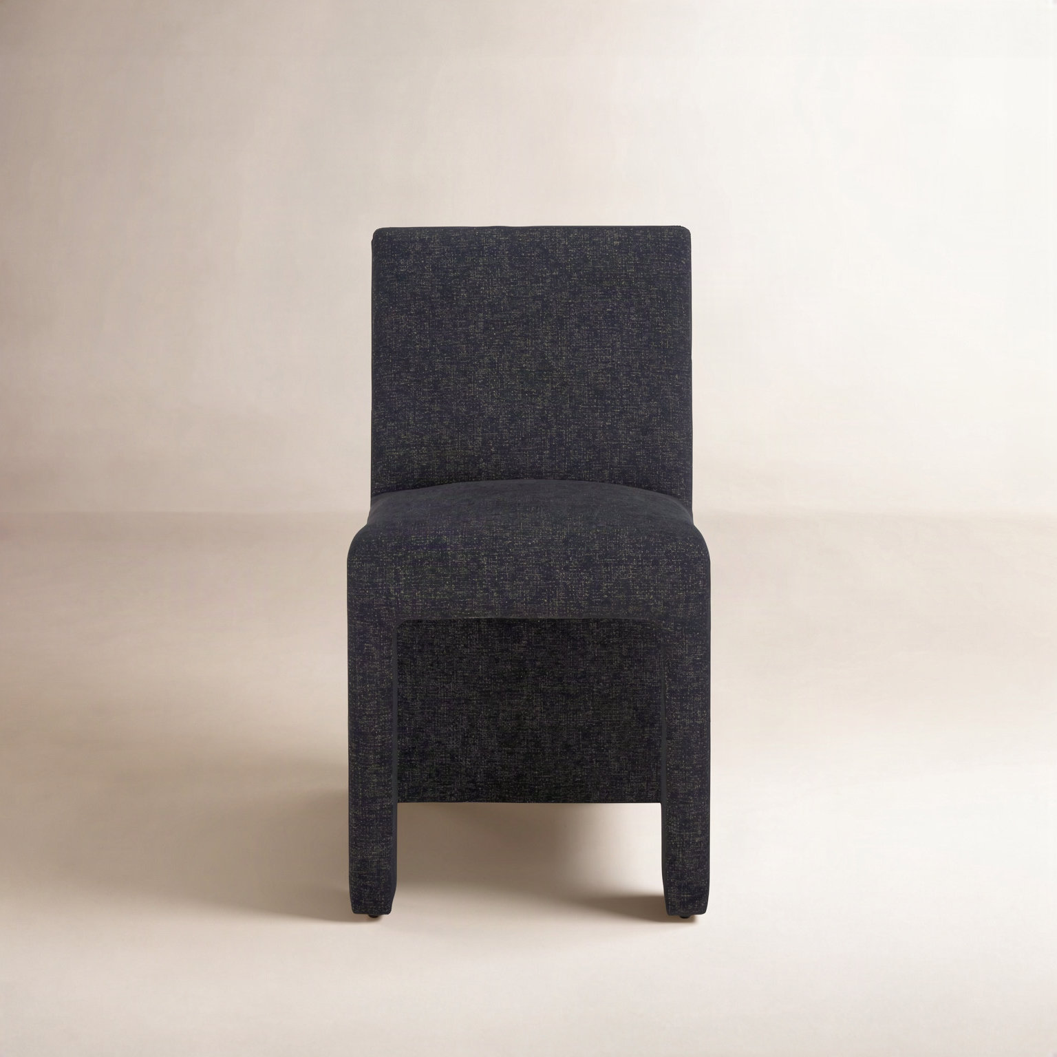 Silverton Pine Parsons Dining Chair, Black