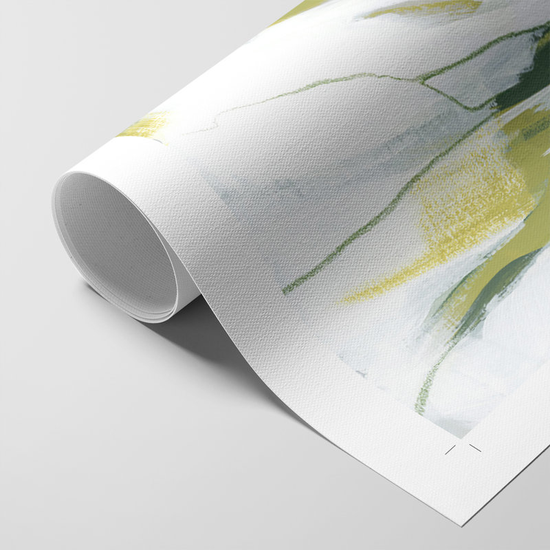 Emerald Ice IV - Impression sur toile seulement - NON-CADRE, H 48 po x l 32 po