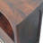 Wood Arched Edge 1 Drawer Bedside