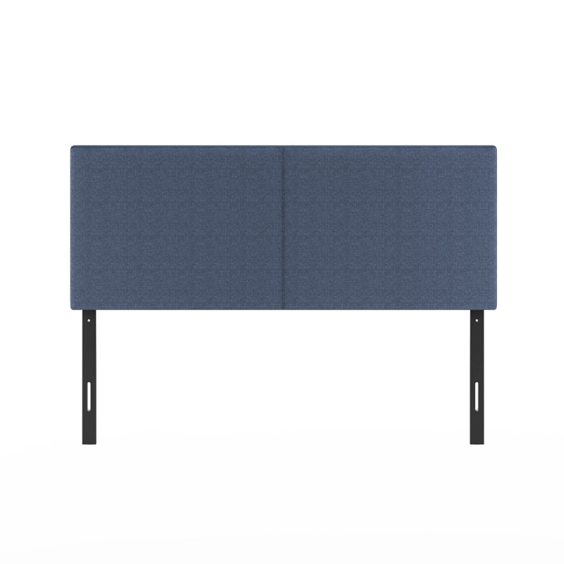 Karp Upholstered Headboard, Blue, Full / Double