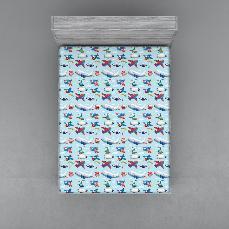 Microfiber Jersey Knit Fitted Sheet, European Kingsize (160 x 200cm)