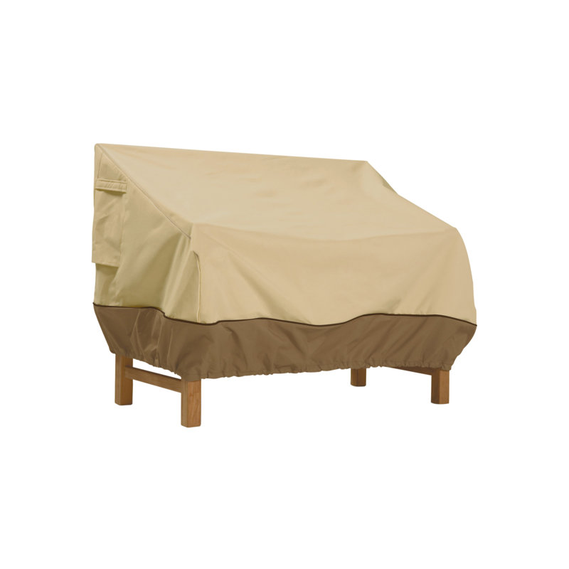 Housse pour canapé de patio résistante à l'eau Paulding, H 34 po x l 35 po x P 90 po