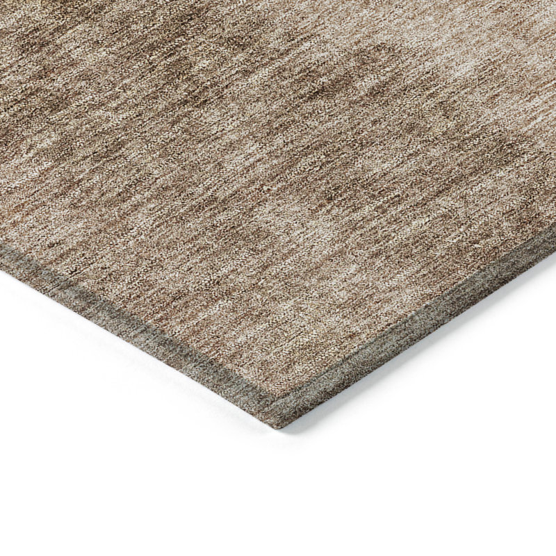 Tapis rond 8 po beige