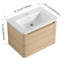Wall-Mounted Bathroom Vanity With Sink And Soft-Close Door, Eco-Friendly Design For Modern And Organized Bathrooms-1749741451