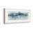 Blue Birch Morning - Matted and Framed Under Acrylic Glass, Large Living Room Wall Art