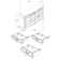 Commode 9 tiroirs Atrice