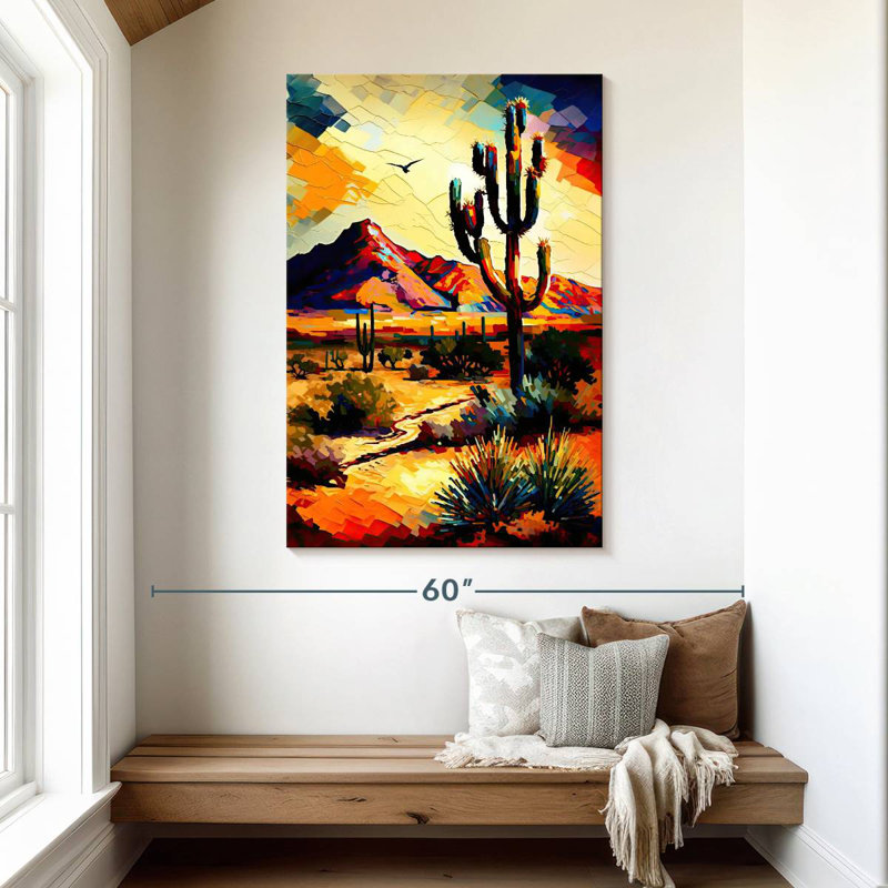 Alvord Sonoran Desert AZ III, H 48 po x l 32 po