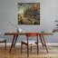 Surreal Desert Graffiti Wall Surreal Abstract Contemporary Landscape Urban Wall Art Print by Katie Towers - Wrapped Canvas Print-1332856046