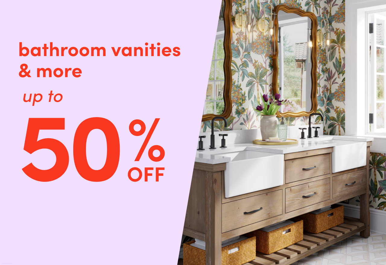 bathroom vanities & more clearance