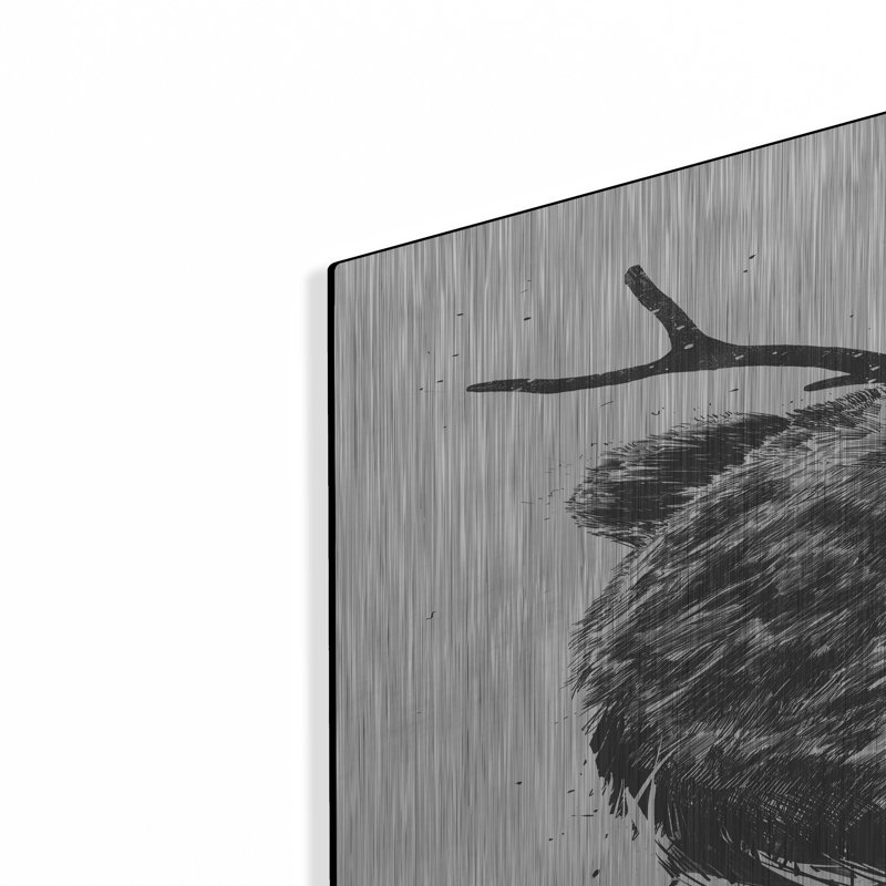 «Angry Bear With Antler» par Balazs Solti, H 36 po x l 24 po