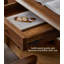 Bureau en bois de noyer massif avec tiroir-1182033041