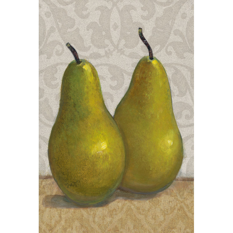 Pear Duo II by Tim OToole - Wrapped Canvas Painting, 46cm H x 30cm W x 3.8cm D