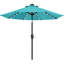 Parasol de marché solaire à DEL Cutshall avec inclinaison et relevage à manivelle-1995405503-1931859104