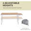Table pliante rectangulaire 47,25 po