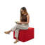 Repose-pieds d'extérieur carré 24 po avec Sunbrella®, H 18 po-113477691