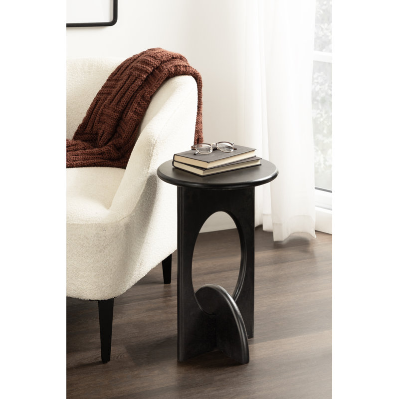Table d'appoint Brence, Black