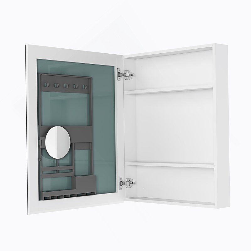 Armoire à pharmacie sans cadre Surface Mirror, H 24 po x l 30 po x P 4,8 po