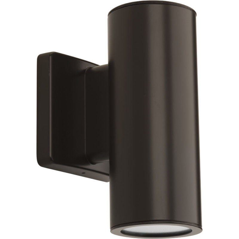 Mcmeans LED Wall Light, 8.25" H x 4.5" W x 4.5" D, Antique Bronze
