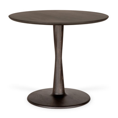 Torsion Round Solid Oak Dining Table