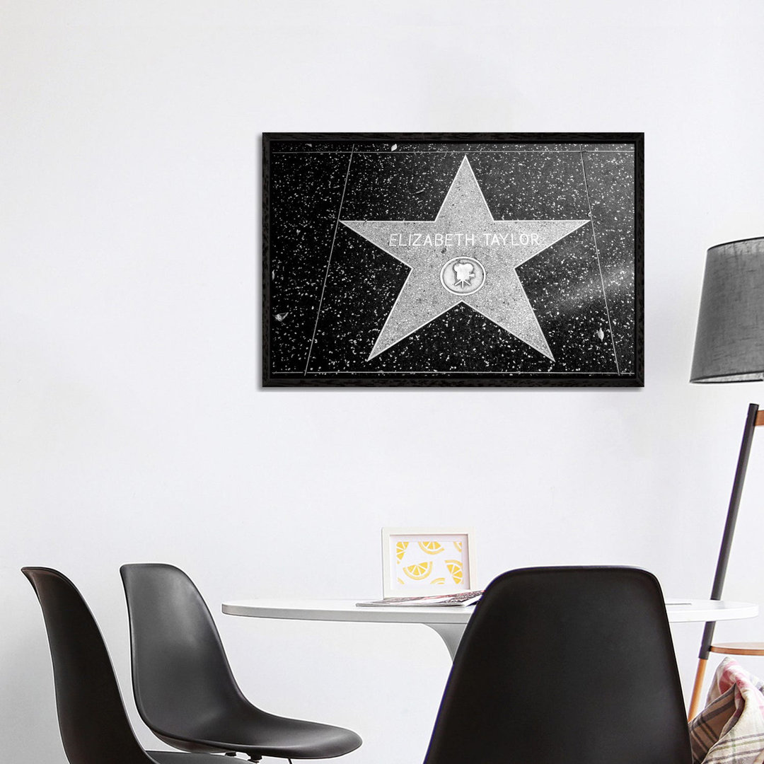 Elizabeth Taylor Star von Susanne Kremer - Gallery-Wrapped Canvas Giclée