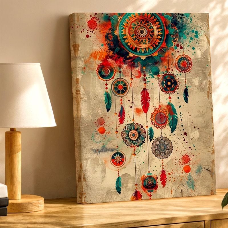 Impression sur toile Boho, 14" H x 11" W