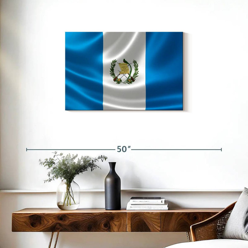 Borges Republic Of Guatemala Flag, 20" H x 30" W