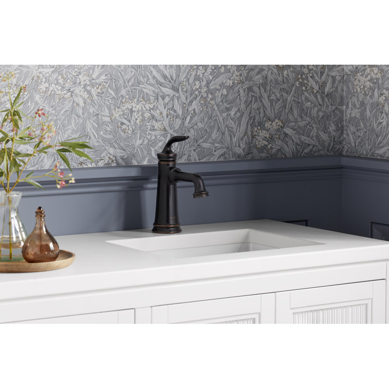 Bellera Single-Handle Bathroom Sink Faucet, 1.2 Gpm In Polished Chrome, Oil Rubbed Bronze, 1.2 