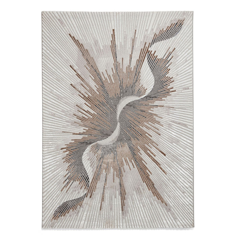 Creation area rug Machine Woven Rectangle Bronze, Rectangle 120 x 170cm