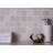 1.6 x 1.9 Marble Basketweave Mosaic Tile-58255616