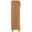 Wine Cabinet ASKIM Solid Pine Wood Storage Kitchen Rack Traditional Bar-538336427