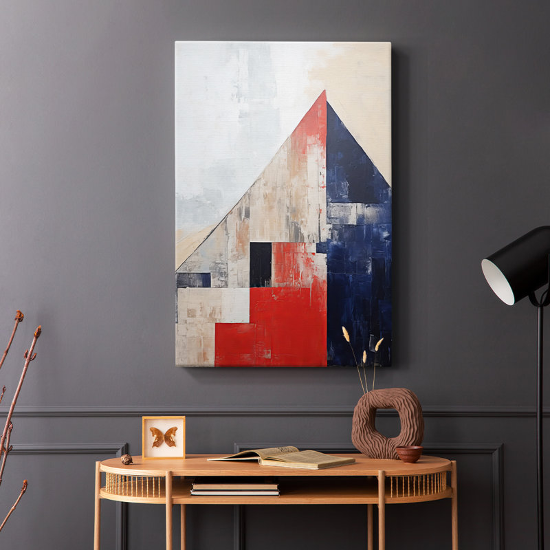 Paysages série CX - Toile tendue avec châssis de qualité supérieure - Prêt à être accroché, H 60 po x l 40 po