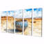 «Brown African Desert Pottery Serenity - Boho Pottery», ensemble d'art mural-1182381215