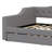Upholstered Daybed With LED Belt And Trundle-1663821394