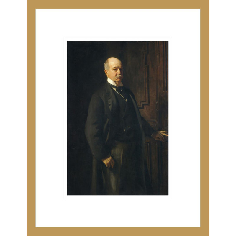 «Peter A. B. Widener» par John Singer Sargent, impression giclée encadrée, H 16,75 po x l 12,95 po