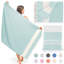 Paquet de 2 serviettes de plage turques 100% coton Peshtemal-434708852