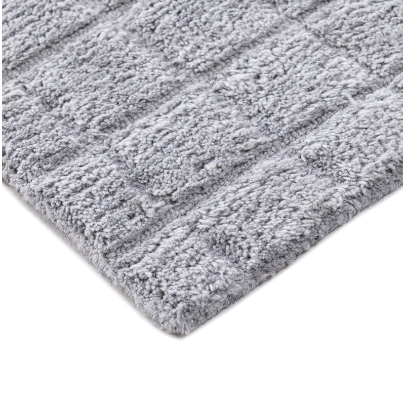 Gilligan Hand Tufted Geometric Indoor Rug, Runner 2'6" x 8'