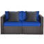 Chaise de patio avec coussins Ariyeh-740628323