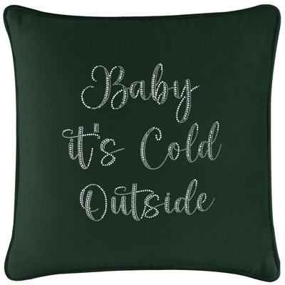 Coussin Sparkles Home Strass | Rembourrage en plumes | Luxe