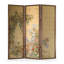 Nouveau paravent en pin de cèdre à motif de fleurs rétro style chinois-1756371616