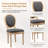 Baltz 19.20'' H Linen Upholstered Side Chair-715315558
