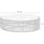 Hugo Outdoor Round Teak Coffee Table