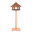 Kira Wood Freestanding Tray Bird Feeder