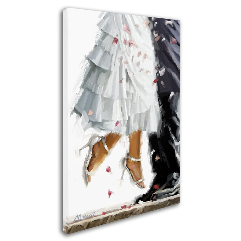 Armand 'Wedding' Print on Canvas, 47" H x 30" W x 2" D