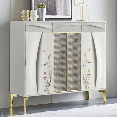 Pattern art decorative cabinets Simple lockers