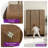 Rilton 5-Drawer Tall Dresser with Louvered Front, Vertical Storage Chest for Bedroom, Natural Wood Look-1485203806