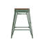 Tabouret de comptoir sans dossier intérieur / extérieur Briahnna-1422314972-1422314960
