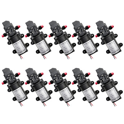 Moteur électrique 12V Pompe à eau 100PSI diaphragme auto-amorçant haute pression 5L / min