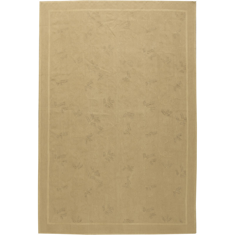Tapis moderne Aubusson 6 pi x 9 pi par Eric Cohler