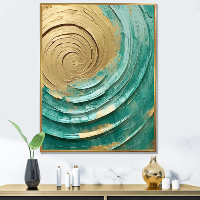 «Teal Gold», reproductions d'art mural