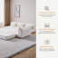 Canapé modulaire en L en forme de L en chenille pliable Wave-129051529